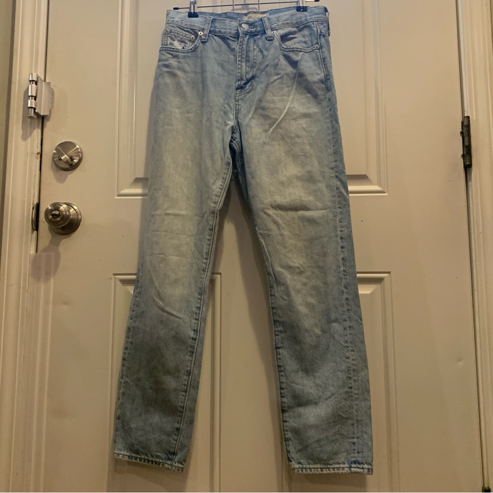 Madewell The Perfect Summer Jean Light Blue Wash Jeans Relaxed Fit 26 $115.00 - Picture 2 of 10